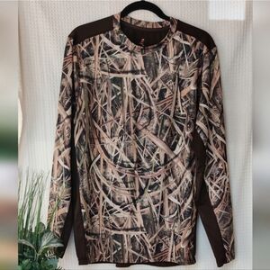 Energy Zone Men's Camouflage Long Sleeve Shirt Size Medium